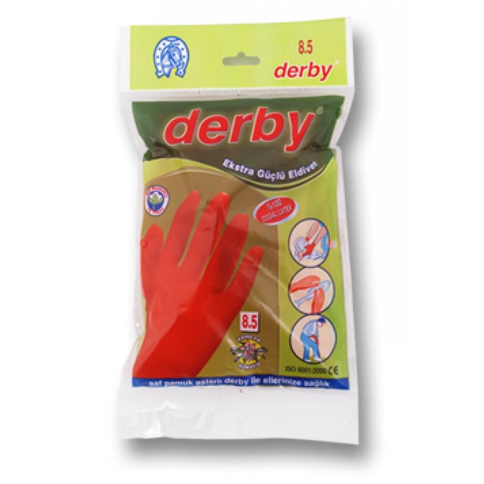 Derby Bulaşık Eldiveni - Ekstra Güçlü D-100