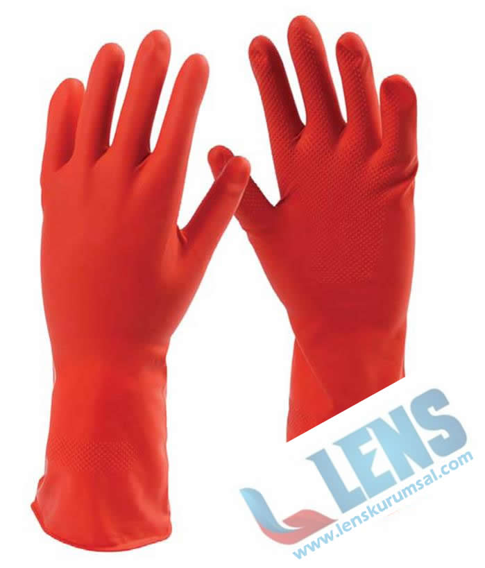 Üniversal Latex Bulaşık Eldiveni