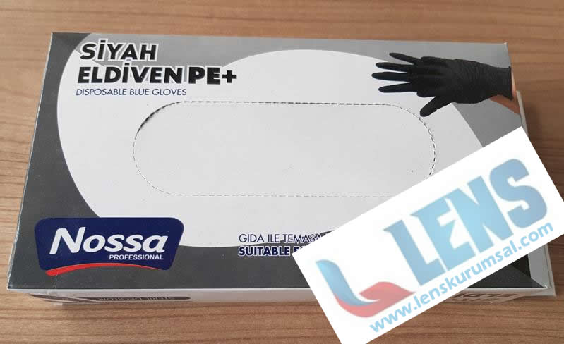 Nossa Siyah Eldiven Pe+
